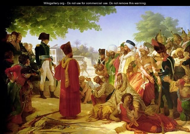 Napoleon Bonaparte 1769-1821 Pardoning the Rebels at Cairo - Baron Pierre-Narcisse Guerin