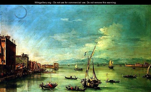 The Venetian Lagoon - Giovanni Antonio Guardi
