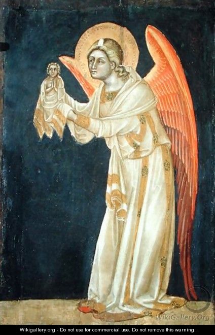 Angel Presenting a Soul - Ridolfo di Arpo Guariento