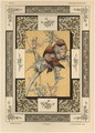 Birds plate 35 from Fantaisies decoratives - (after) Habert-Dys, Jules-Auguste