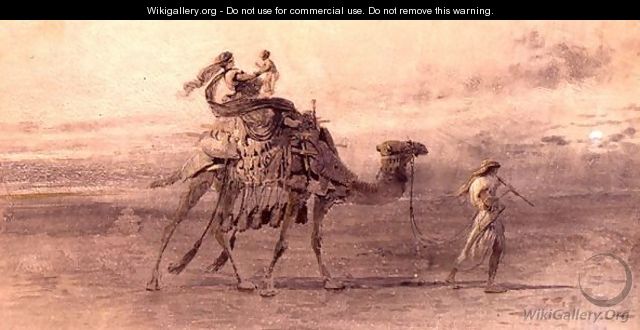 Travelling in the desert - Carl Haag