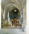 A Church Interior - Carl Haag
