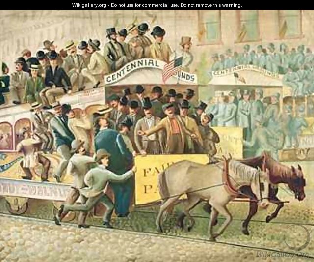 Street Car Travel During the Centennial - Edwin S. Haley