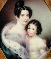 Mrs Charles Alexander Clinton Ann Hone and her Daughter - Ann Hall