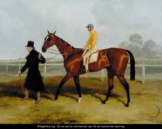 Sir Tatton Sykes 1772-1863 Leading in the Horse Sir Tatton Sykes - Harry Hall