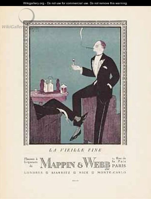 La Vieille Fine Flacons a Liqueurs de Mappin and Webb Ltd - Edouard Halouze