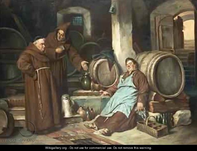 Monks in a cellar - J. Haier
