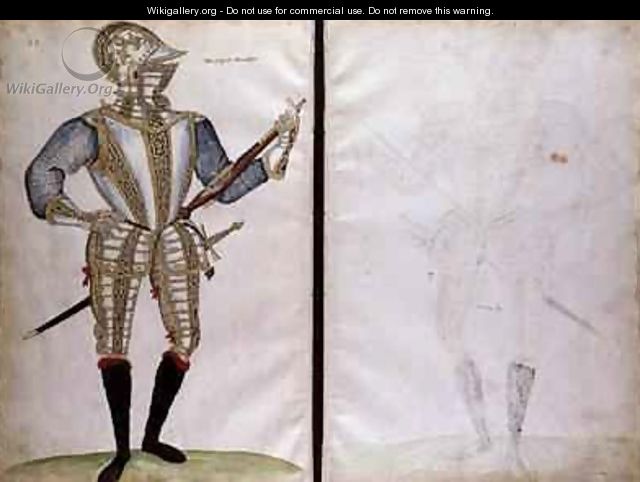 Suit of Armour for Sir John Smith from An Elizabethan Armourers Album - Jacobe Halder