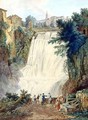 The Falls at Tivoli - Jakob Philippe Hackert
