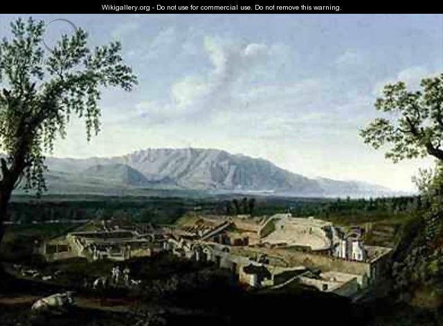 Pompeii - Jakob Philippe Hackert