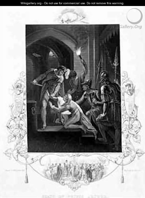 The Death of Prince Arthur in King John by William Shakespeare 1564-1616 - William Hamilton