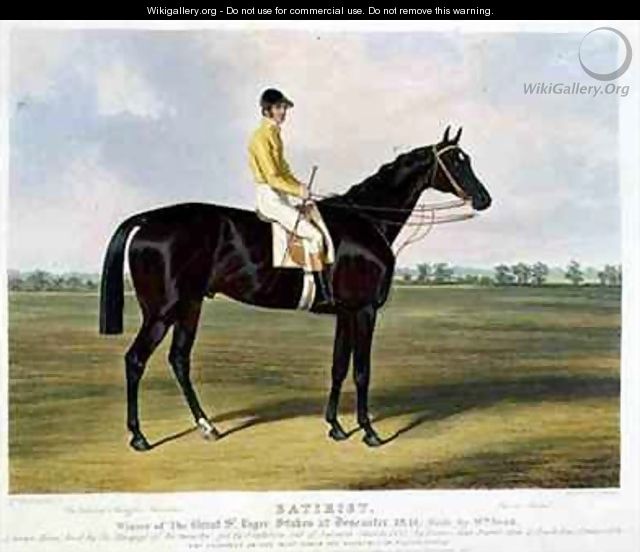 Satirist Winner of the Great St Leger Stakes at Doncaster - Charles Hancock