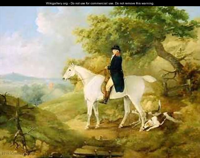 George Morland 1763-1804 on his Hunter - Thomas Hand