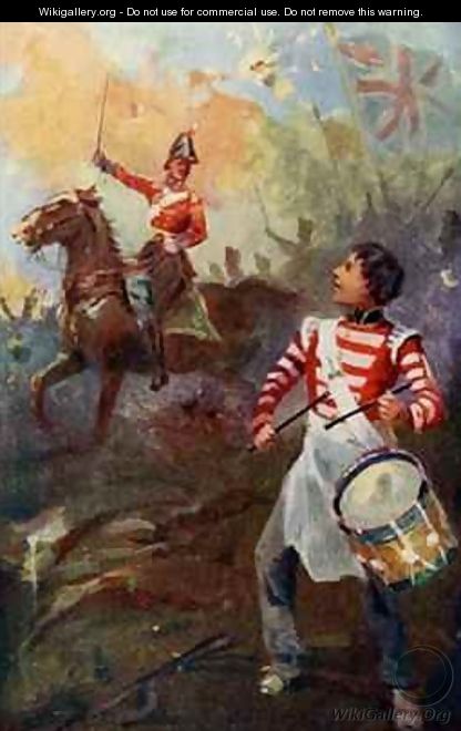 Keep it up said the Chief I shall not forget it frontispiece from Grant the Grenadier - Captain Edward Henry Handley-Read
