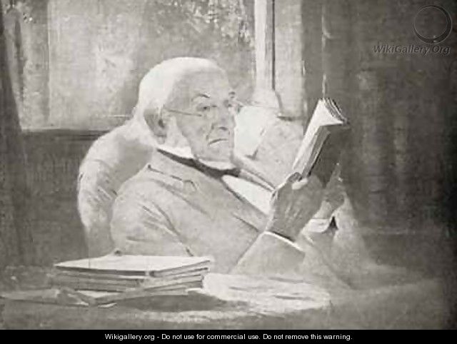 William Ewart Gladstone 1809-98 in old age - John McClure Hamilton