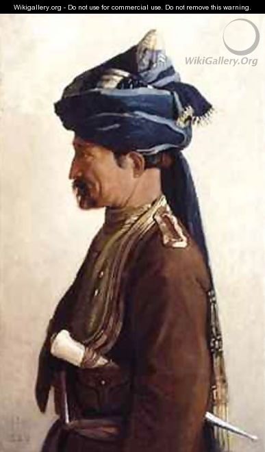 Mohamed a Jemadar of the 5th Bengal Cavalry - Vereker Monteith Hamilton