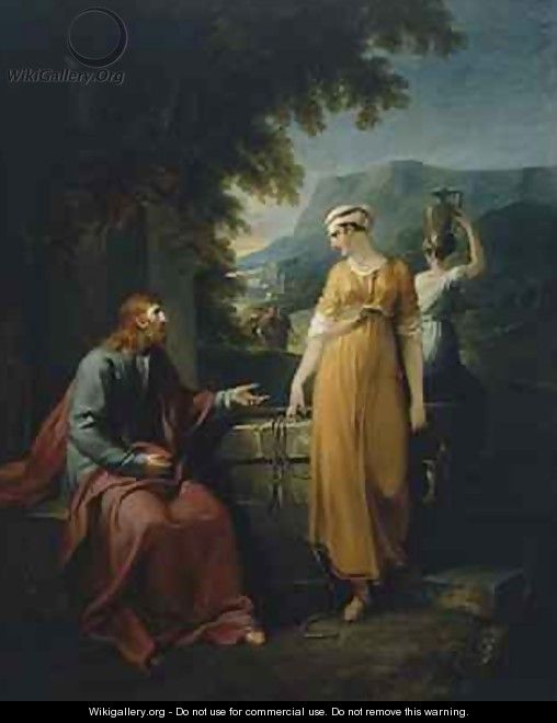 Christ and the woman of Samaria - William Hamilton
