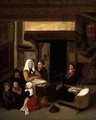 A Family Interior in a Barn - Jan or Johannes Hals