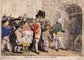 Election Troops bringing in their accounts to the Pay Table - James Gillray