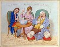 Punch Cures the Gout the Colic and the Tisic - James Gillray