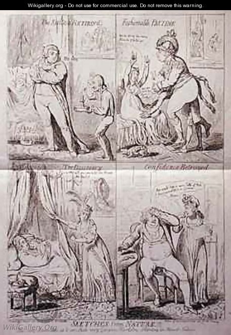 Sketches from Nature - James Gillray