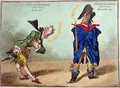 A French Gentleman of the Court of Louis XVI and a French Gentleman of the Court of Egalite - James Gillray