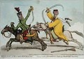 Mamlouk et Hussard Republicain or General Result of Bonapartes Attack upon Ibrahim Beys 1735-1817 Rear Guard - James Gillray