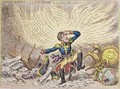 Maniac Ravings or Little Boney in a strong Fit - James Gillray