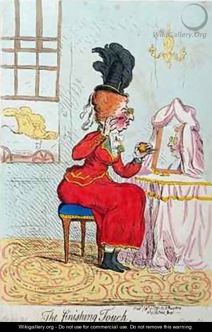 The Finishing Touch - James Gillray