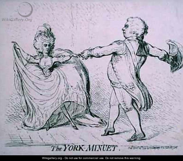 The York Minuet - James Gillray