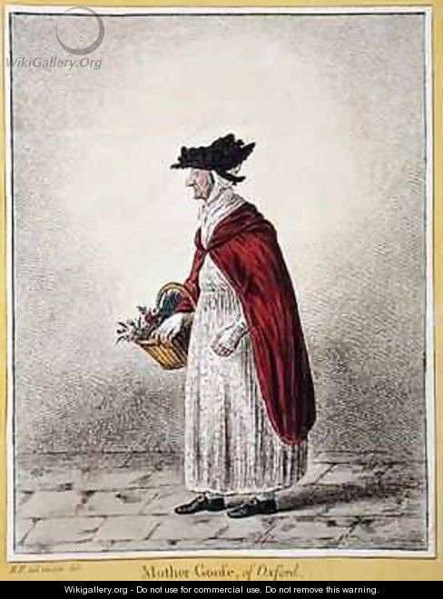 Mrs Rebecca Howse known as Mother Goose of Oxford - James Gillray