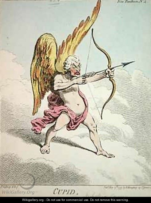 Cupid from the New Pantheon No 4 2 - James Gillray