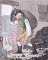 Georgey in the Coal Hole - James Gillray