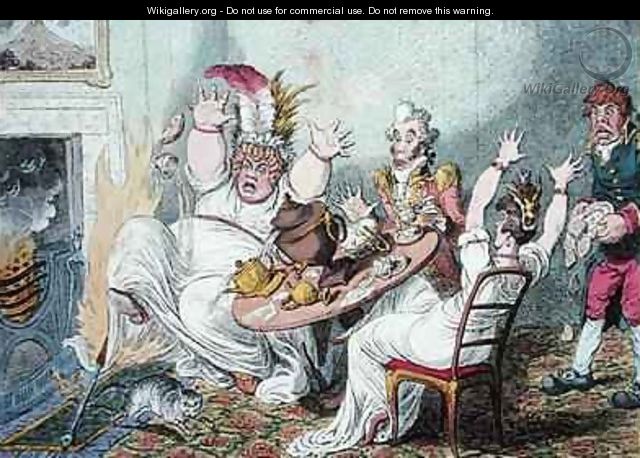 Advantages of Wearing Muslin Dresses dedicated to the serious attention of the fashionable ladies of Great Britain 2 - James Gillray