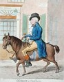 Georgey a Cockhorse - James Gillray