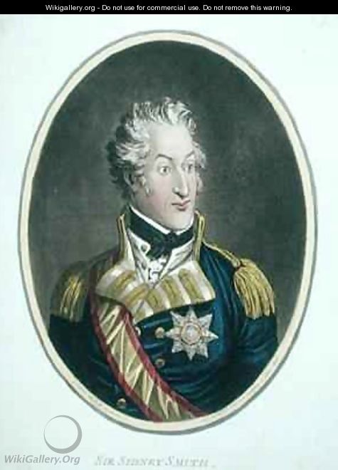 Sir Sidney Smith 1764-1840 - James Gillray