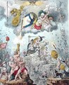 Confederated Coalition or The Giants Storming Heaven - James Gillray