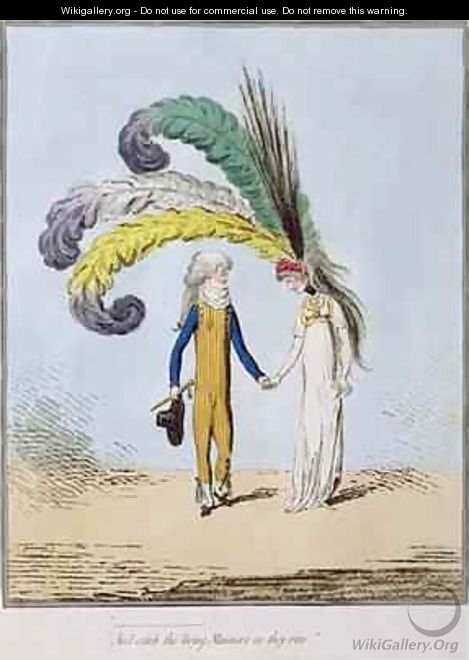 And catch the living Manners as they rise - James Gillray