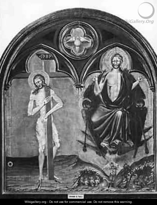 Christ Suffering and Christ Triumphant - Paolo di Grazia Giovanni di