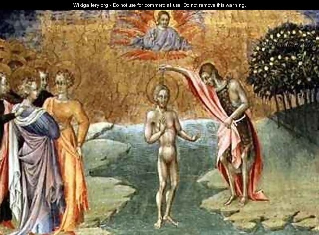 The Baptism of Christ - Paolo di Grazia Giovanni di