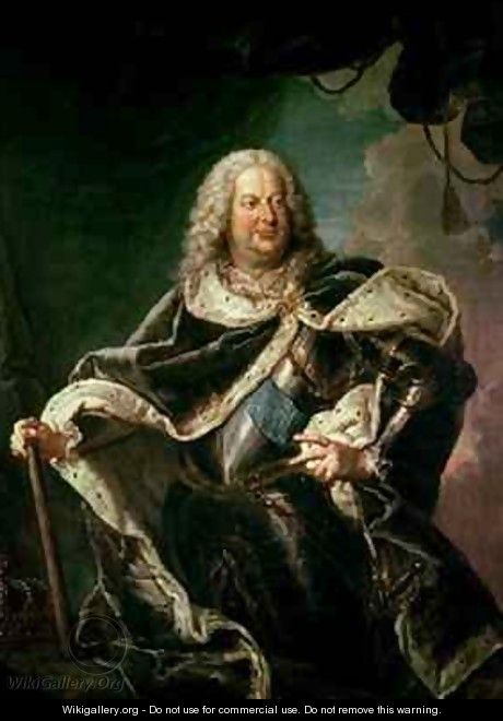 Stanislas Lesczinski 1677-1766 King of Poland - Jean Girardet