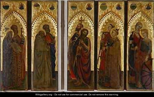 Saints Virgins and Martyrs - Milano Giovanni da