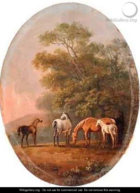 Mares and Foals - Sawrey Gilpin