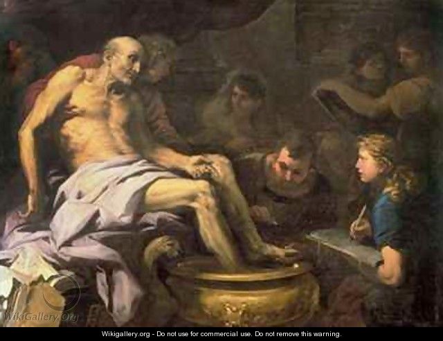 The Death of Seneca - Luca Giordano