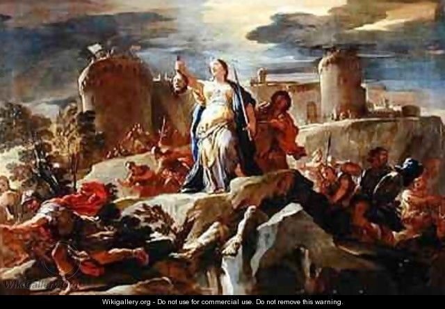 The Triumph of Judith - Luca Giordano