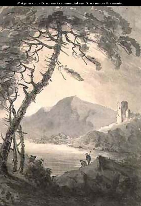 Landscape with Ruined Castle - Rev. William Gilpin