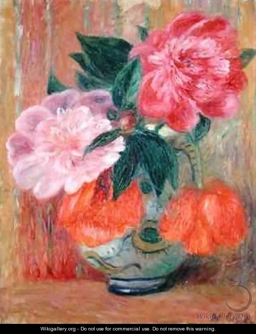 Poppies and Peonies - William Glackens