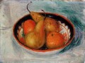 Pears and Oranges in a Bowl - William Glackens