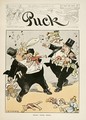 Front Cover Illustration for Puck Magazine - Louis Glackens