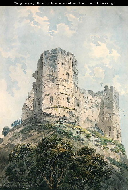 Lewes Castle - Thomas Girtin